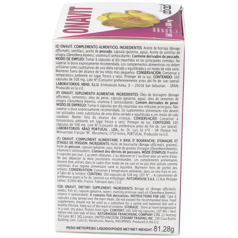 Onavit (Onaplus) 160Cap.