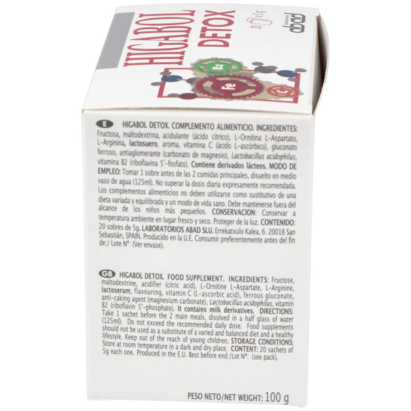 Higabol Detox (dinamivit) 20sbrs - Kiluva - Abad