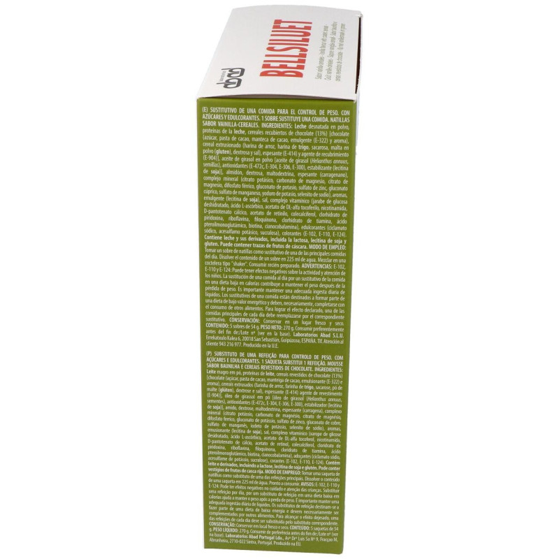 Bellsiluet Natillas Vainilla con Cereales 5 Sbrs - Kiluva - Abad