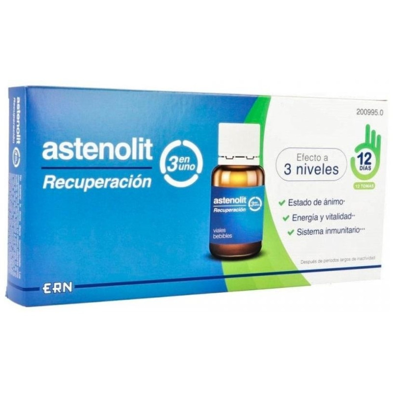 Recuperación 3 en 1 12 Viales - Astenolit