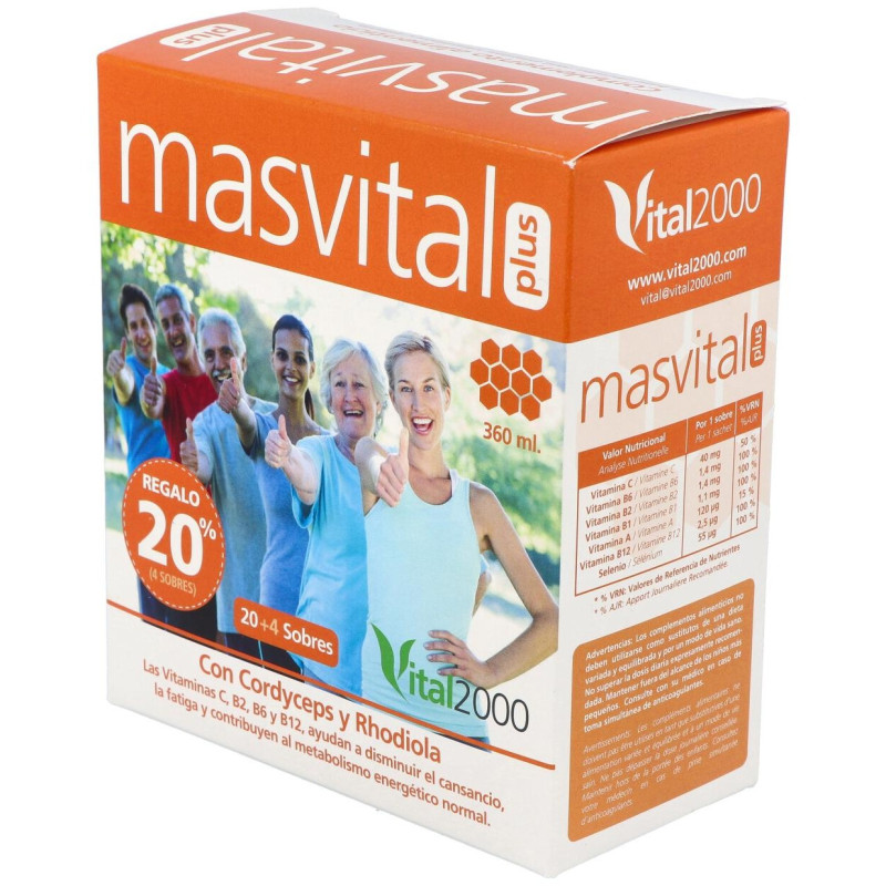 Vital 2000 Masvital Plus 20 Sobres