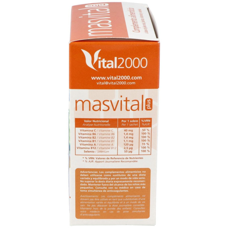 Vital 2000 Masvital Plus 20 Sobres