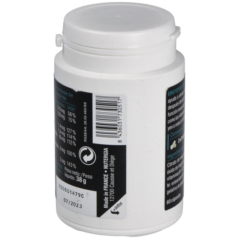 Nutergia Ergysport Recup 60Caps