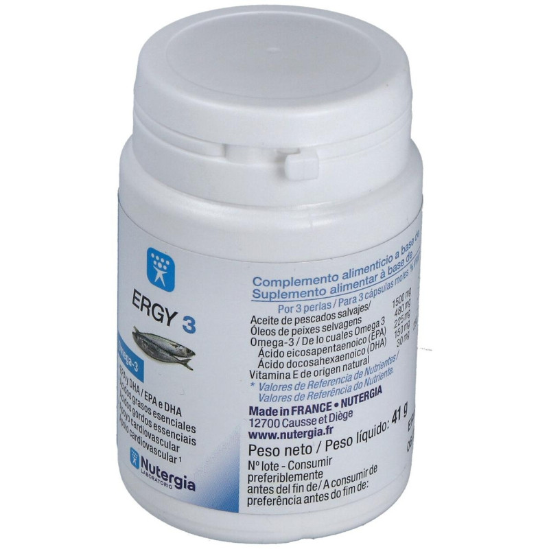 Ergy 3 60perlas - Nutergia