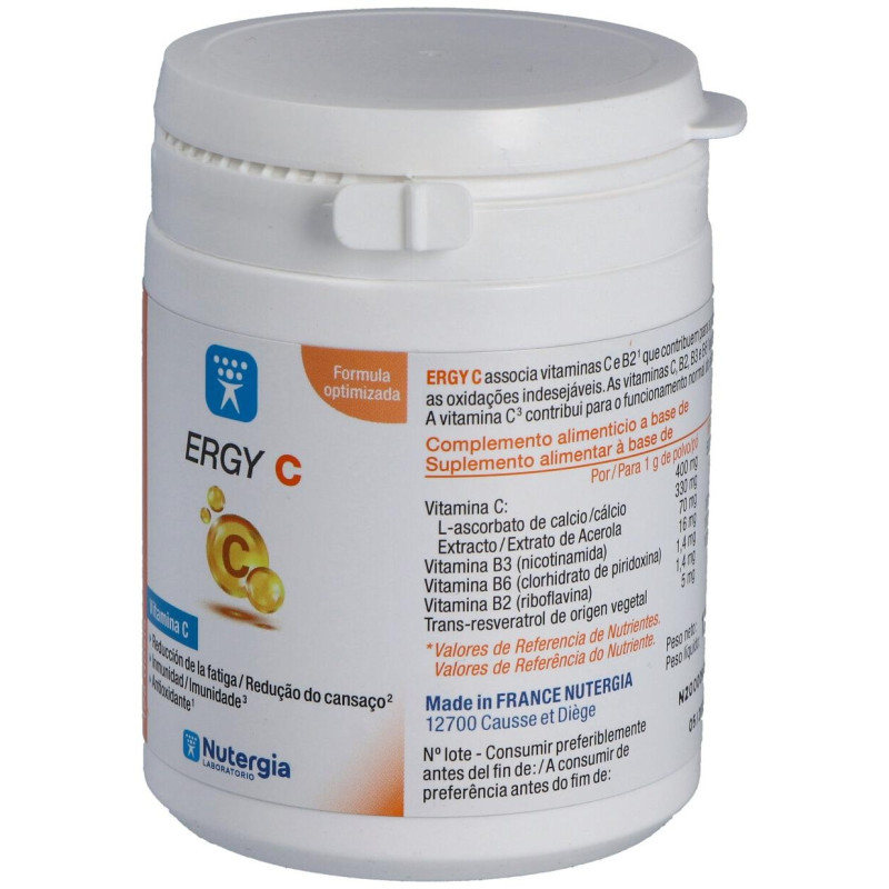 Ergy - C Polvo 125gr - Nutergia