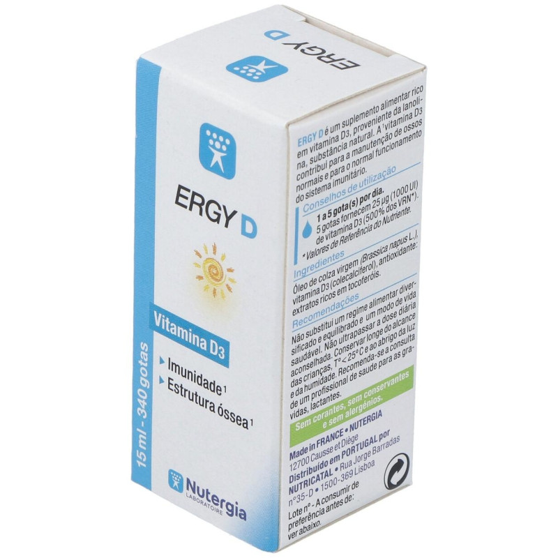 Ergy D 15ml - Nutergia