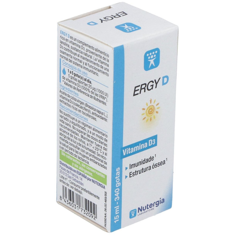 Ergy D 15ml - Nutergia