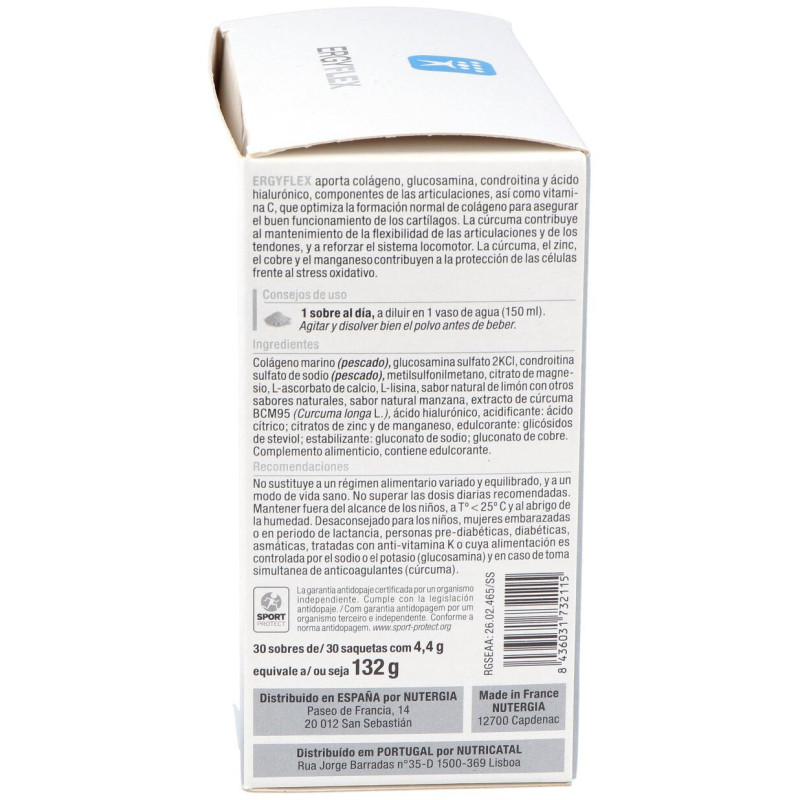 Ergyflex Nueva Formula 30sbrs - Nutergia