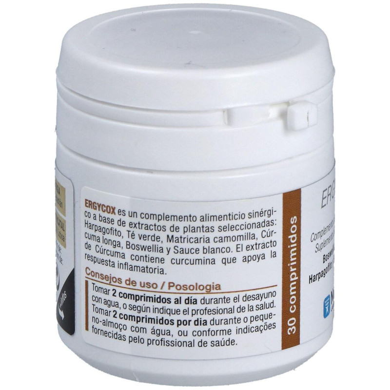 Ergycox 30 Comprimidos - Nutergia