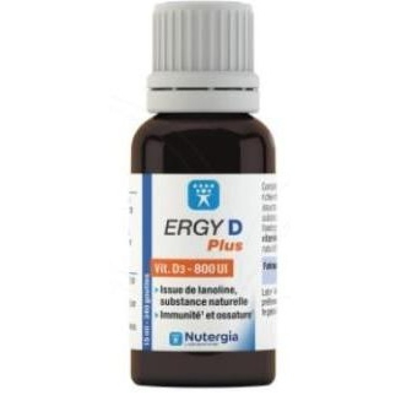 Ergy D Plus 15ml - Nutergia