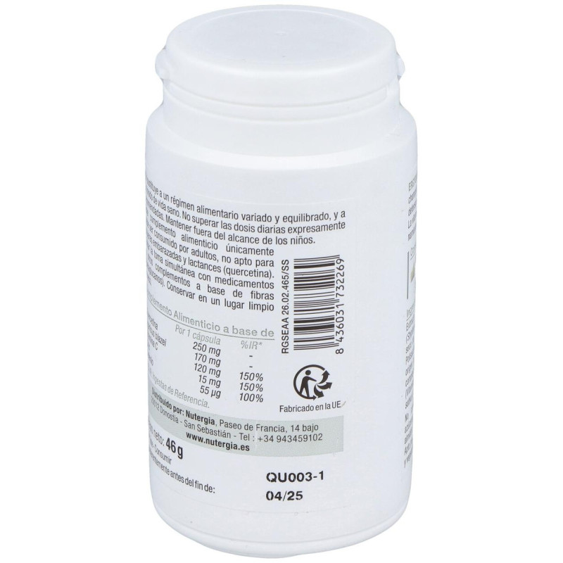 Ergyquer Forte 60caps - Nutergia
