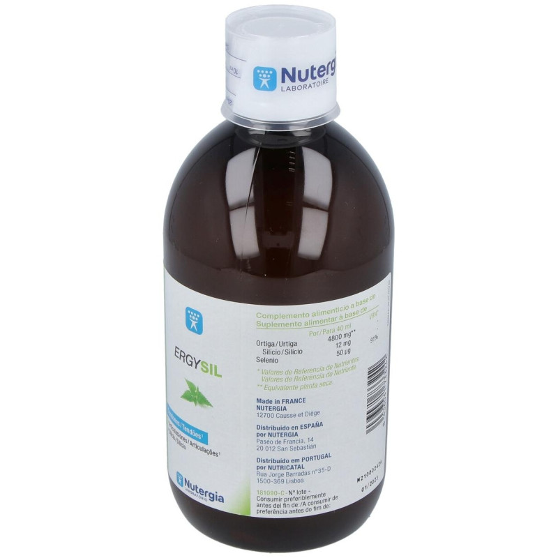 Ergysil Solución Botella 500 ml - Nutergia