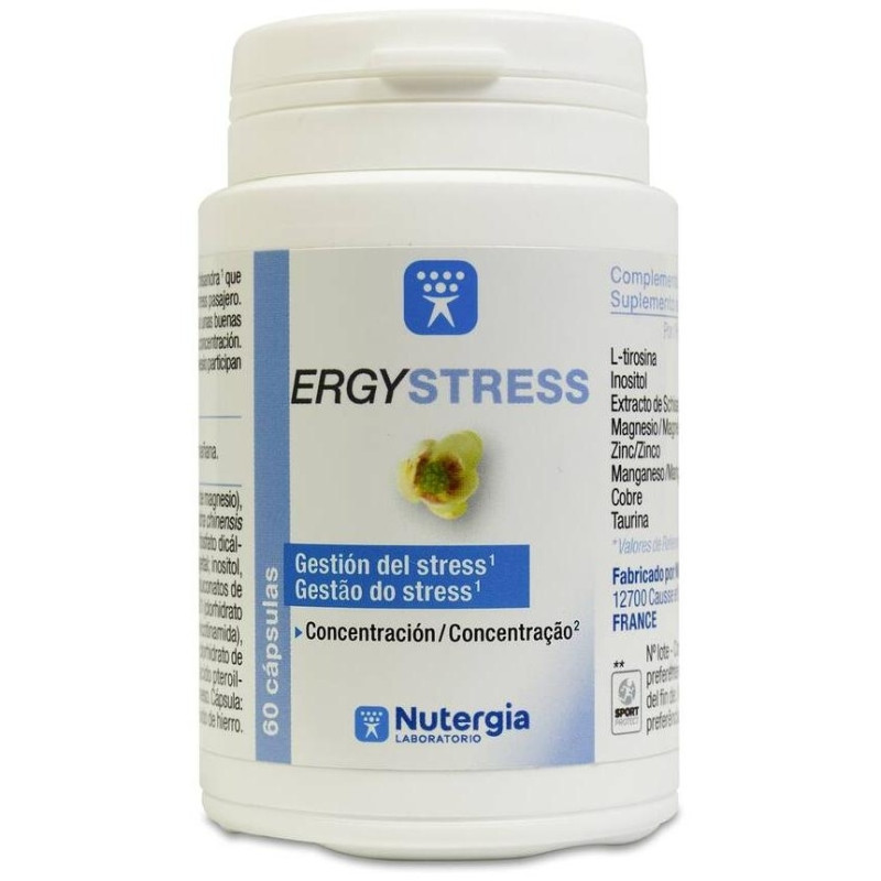 Ergystress, 60 Cápsulas - Nutergia