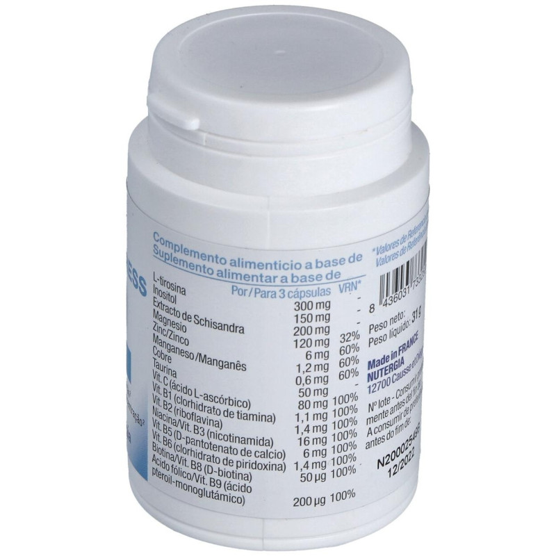 Ergystress, 60 Cápsulas - Nutergia