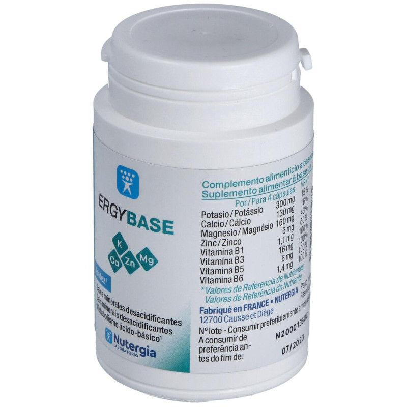 Ergybase 60cap - Nutergia