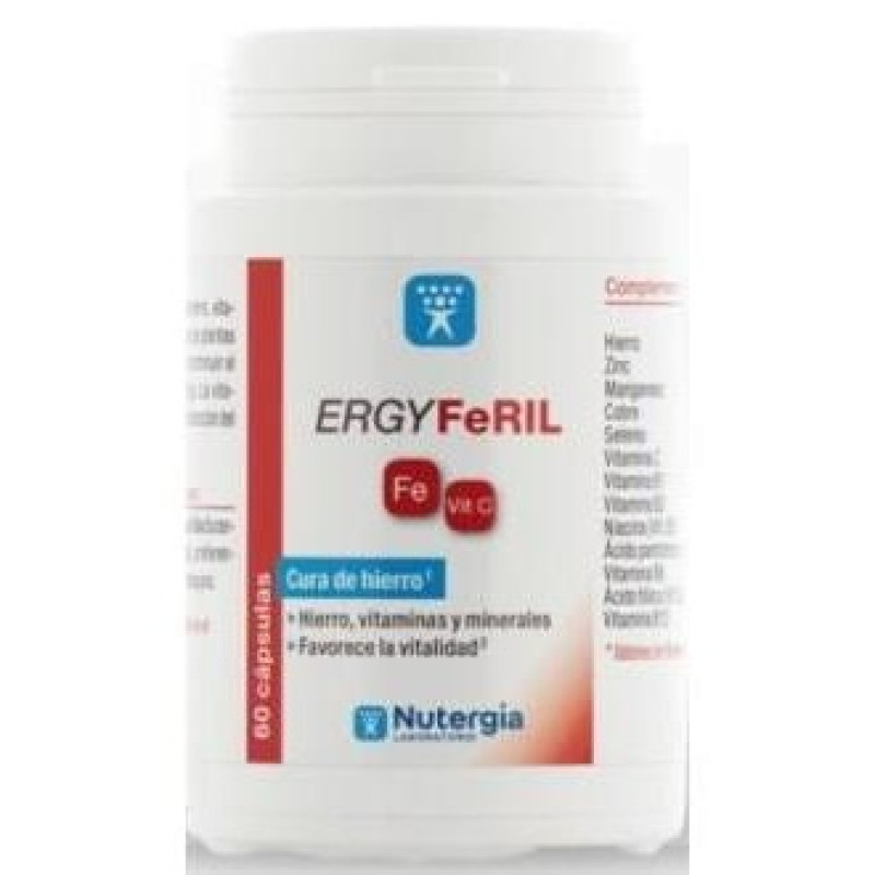 Ergyferil 60cáps - Nutergia