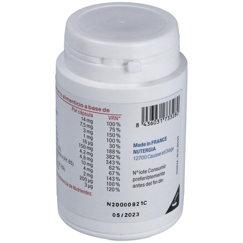 Ergyferil 60cáps - Nutergia