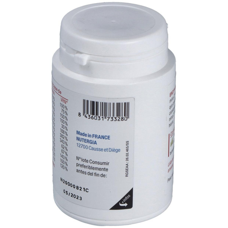 Ergyferil 60cáps - Nutergia