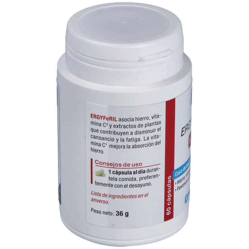 Ergyferil 60cáps - Nutergia