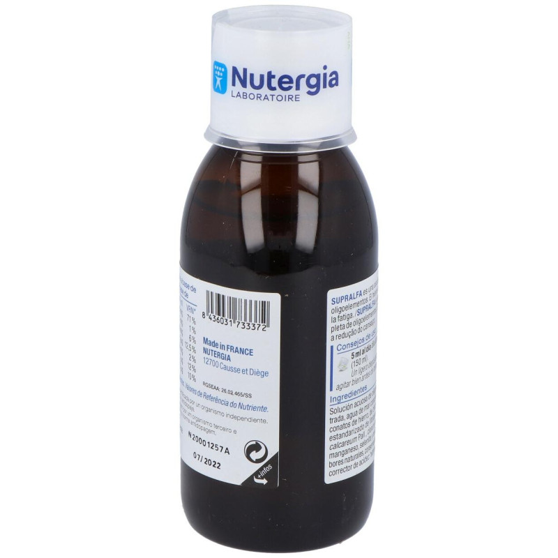 Supralfa (bioalfa) (minerales y Oligoelem.) 150ml - Nutergia