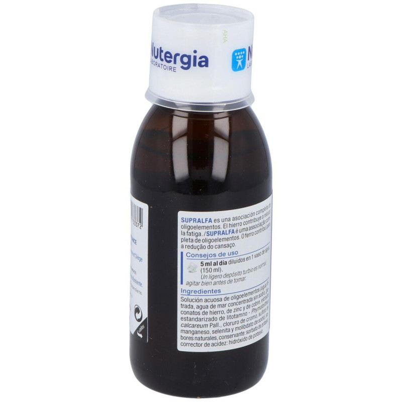 Supralfa (bioalfa) (minerales y Oligoelem.) 150ml - Nutergia