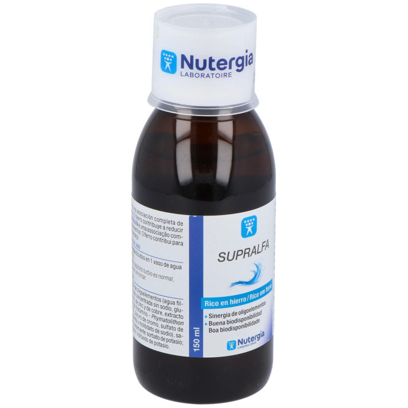 Supralfa (bioalfa) (minerales y Oligoelem.) 150ml - Nutergia