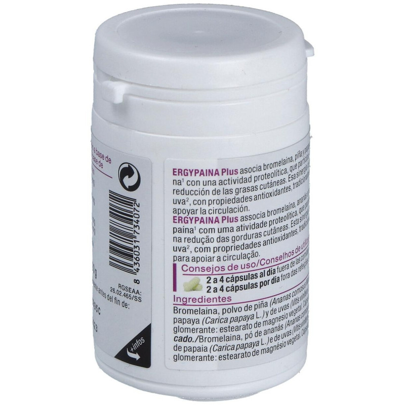 Ergypaina Plus 60 Caps - Nutergia