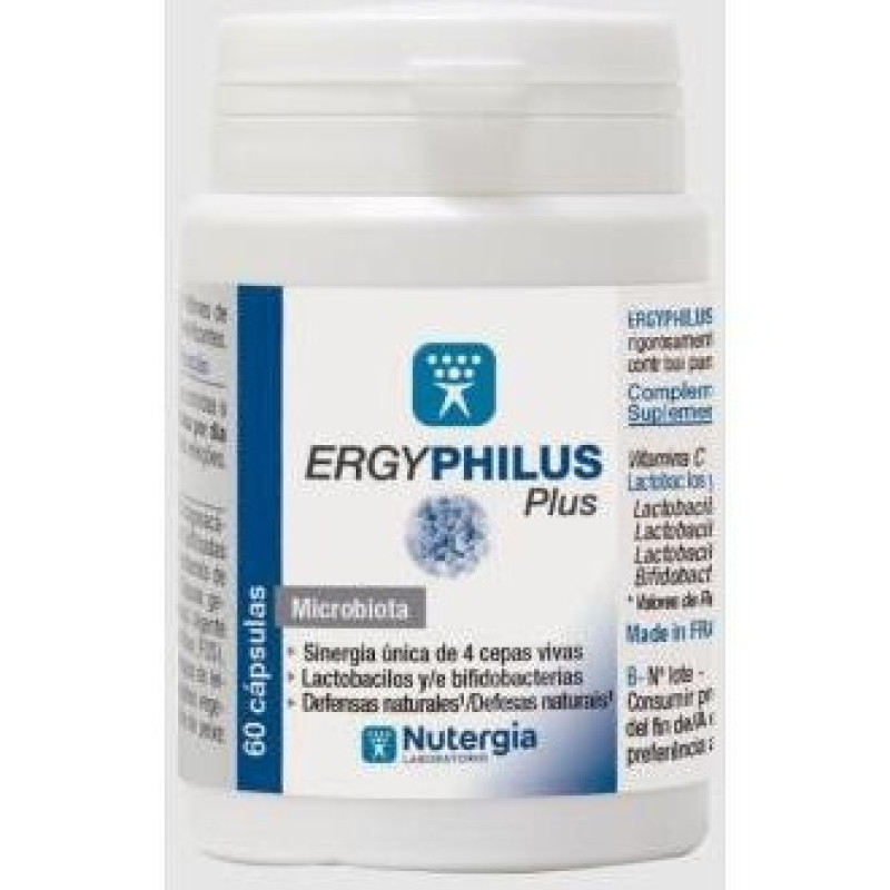Ergyphilus Plus 60cap. (refrigeracion) - Nutergia