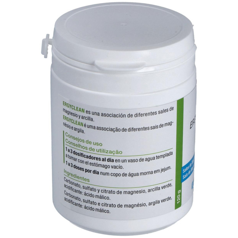 Ergyclean Sales de Magnesio y Arcilla 120g - Nutergia