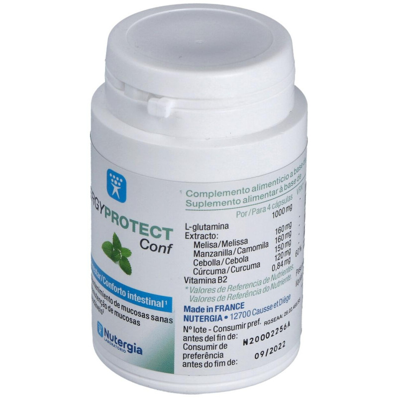 Ergyprotect Confort 60cáps - Nutergia