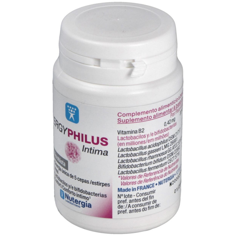 Ergyphilus Intima 60cap. (refrigeracion) - Nutergia