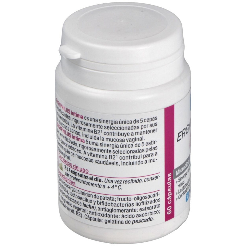 Ergyphilus Intima 60cap. (refrigeracion) - Nutergia