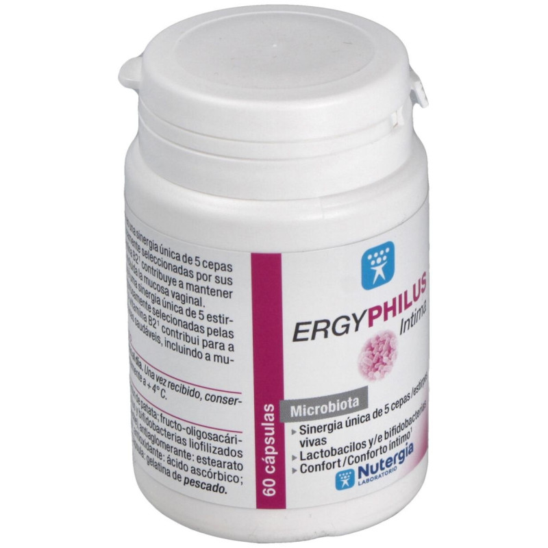 Ergyphilus Intima 60cap. (refrigeracion) - Nutergia