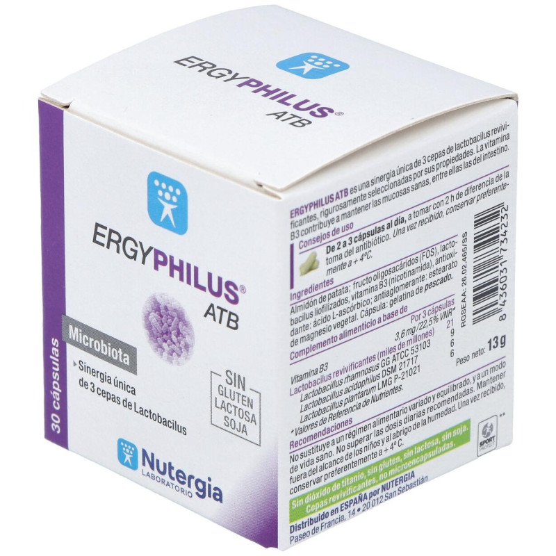 Ergyphilus Atb 30cap. (refrigeracion) - Nutergia