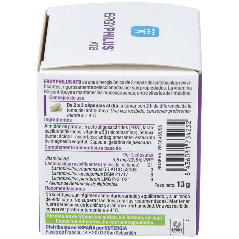 Ergyphilus Atb 30cap. (refrigeracion) - Nutergia