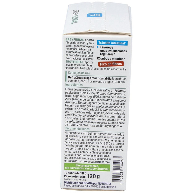 Ergyfibral 12cubos - Nutergia