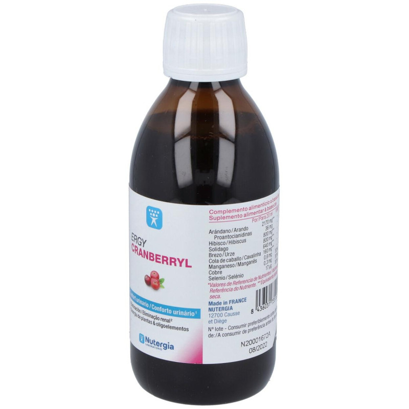Ergycranberryl 250ml - Nutergia