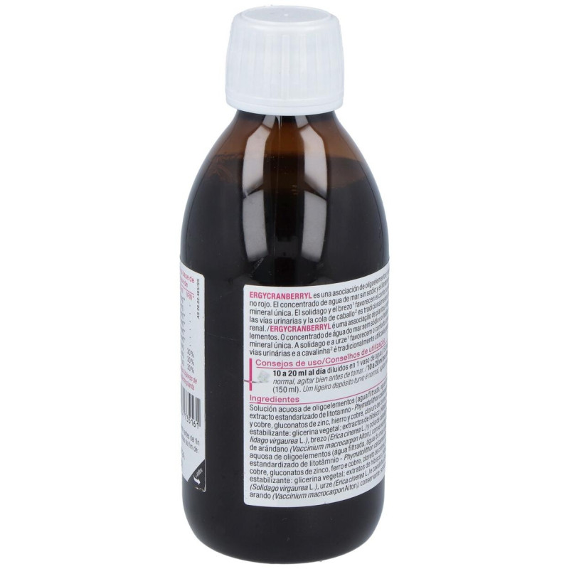 Ergycranberryl 250ml - Nutergia