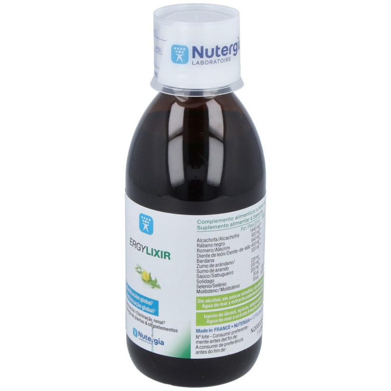 Ergylixir Depuración Global 250ml - Nutergia