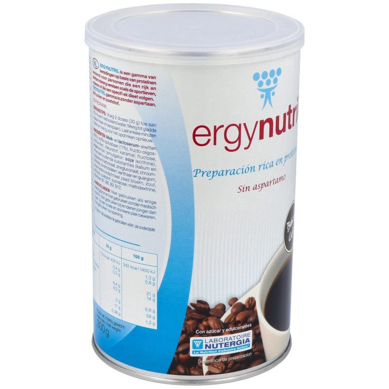 Ergynutril (proteinas) Cafe Polvo 300gr - Nutergia