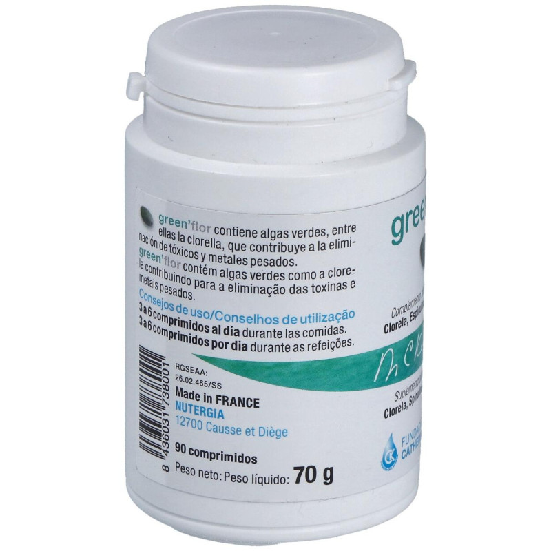 Green'flor 90comp - Nutergia