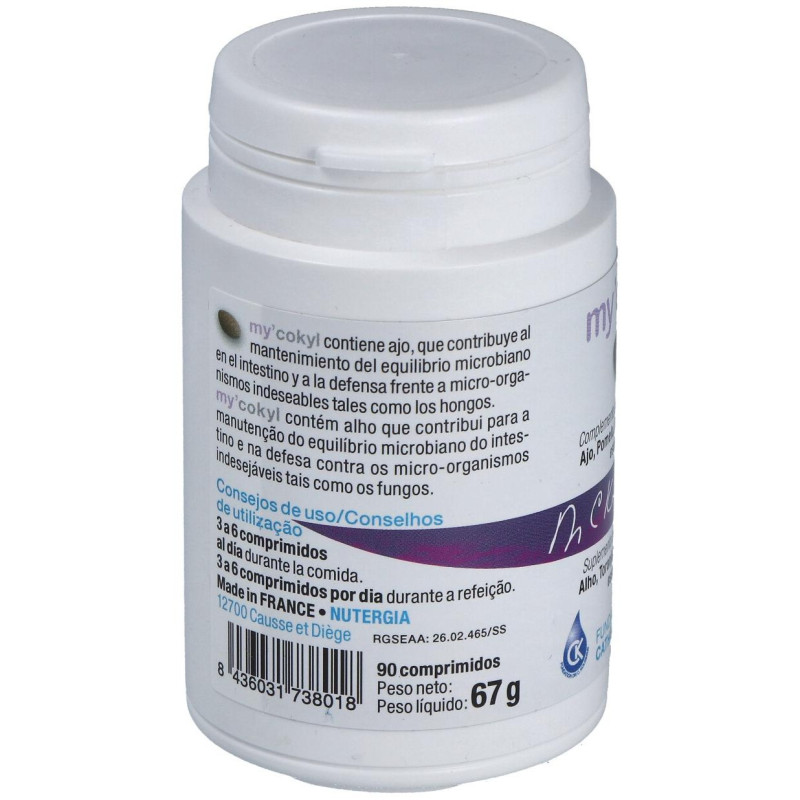 Mycokyl Flora Digestiva 90comp - Nutergia
