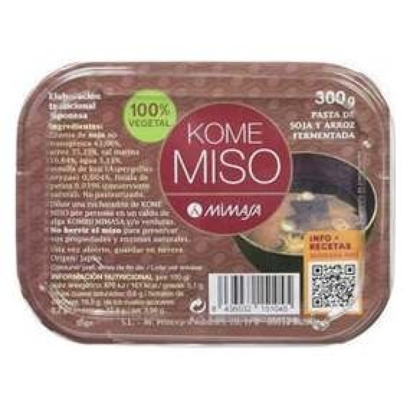 Kome Miso Tarrina 300g - Mimasa