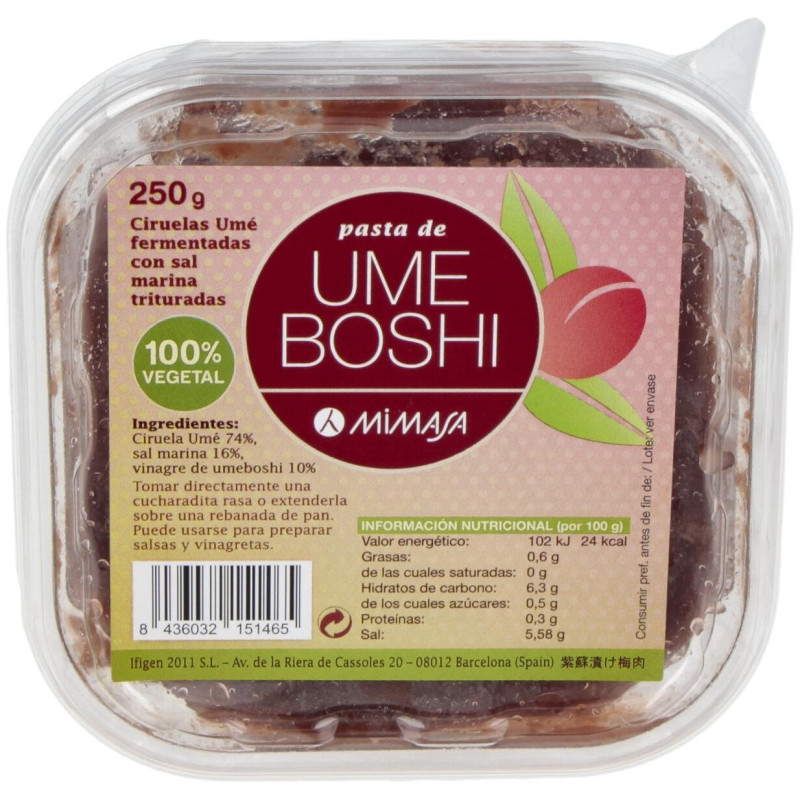 Umeboshi Pasta 250g - Mimasa