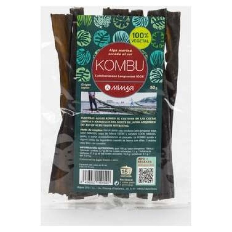 Algas Kombu Japon 50g - Mimasa