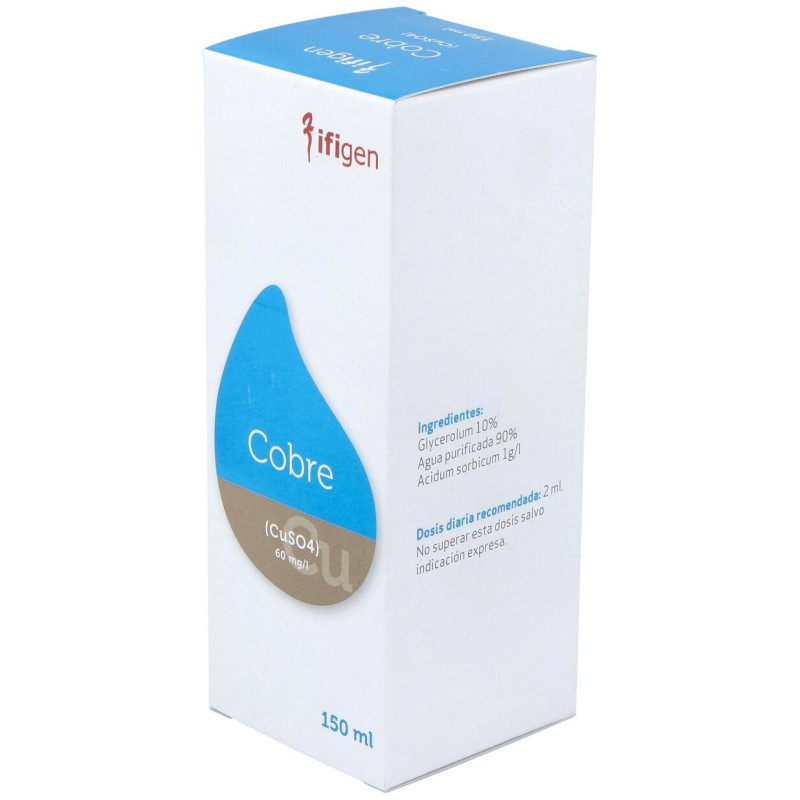 Cobre (cu) Oligoelementos 150ml - Ifigen