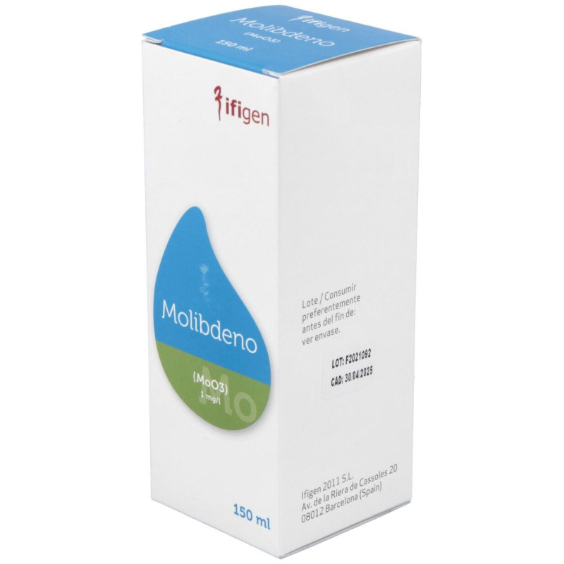Molibdeno (mo) Oligoelementos 150ml - Ifigen