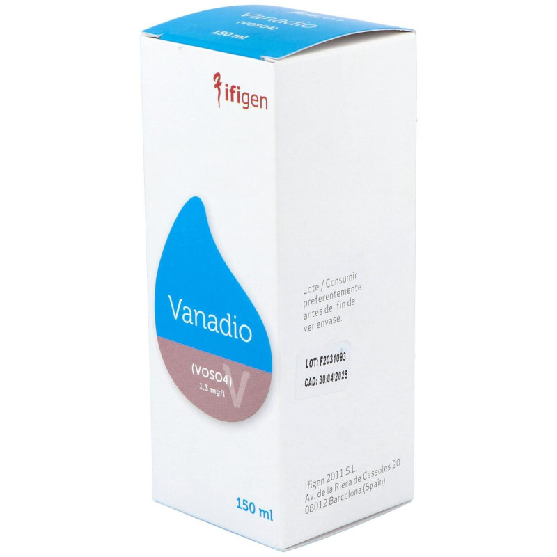 Vanadio Oligoelementos 150ml - Ifigen