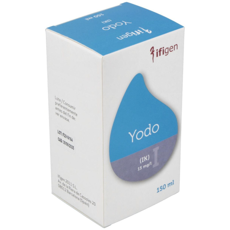 Yodo (i) Oligoelementos 150ml - Ifigen
