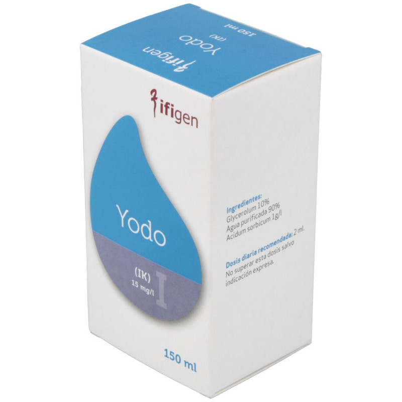 Yodo (i) Oligoelementos 150ml - Ifigen